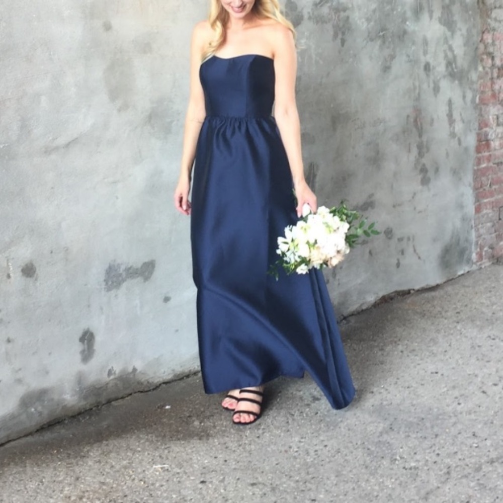 alfred sung bridesmaid dress